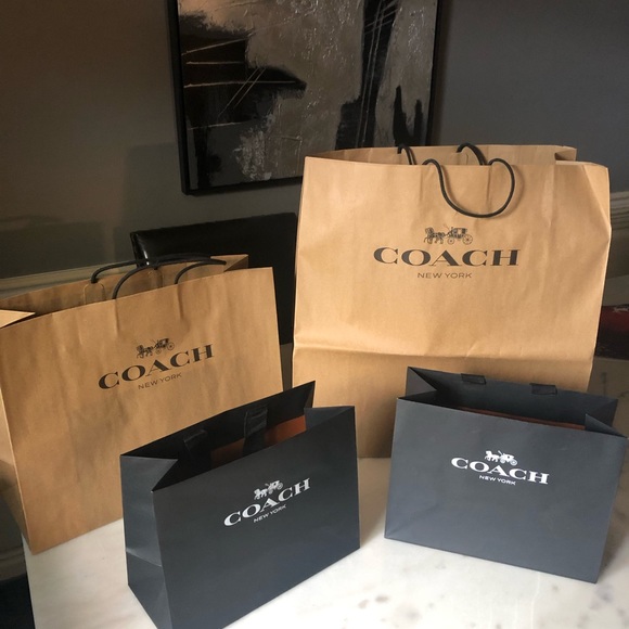 Coach Handbags - 💫 Lot of Coach Gift bags